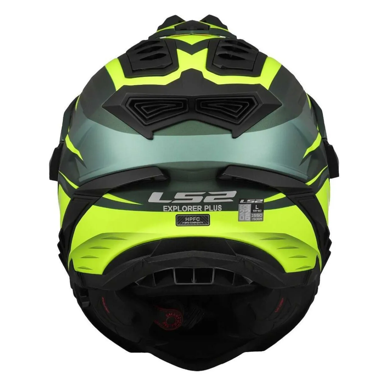 Casco Adventure Ls2 Mx701 Explorer Spire Green H-v Yellow