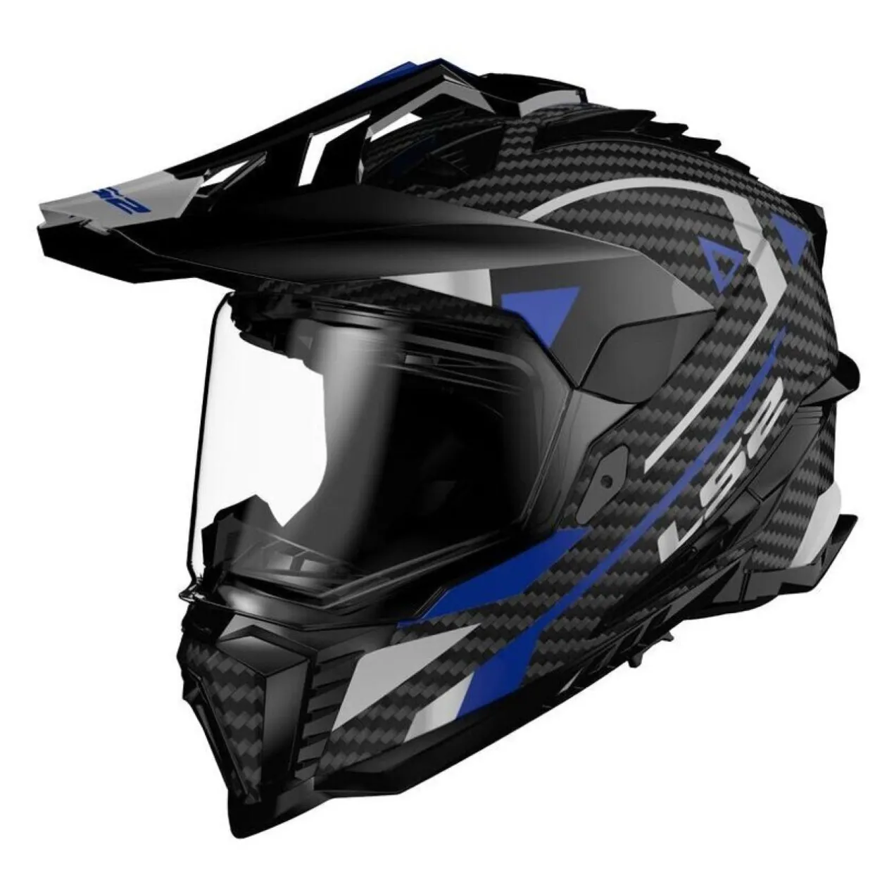 Casco Adventure Ls2 Mx701 Explorer C Adventure Blue