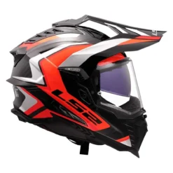 Casco Adventure Ls2 Mx701 Explorer C Frontier II Orange