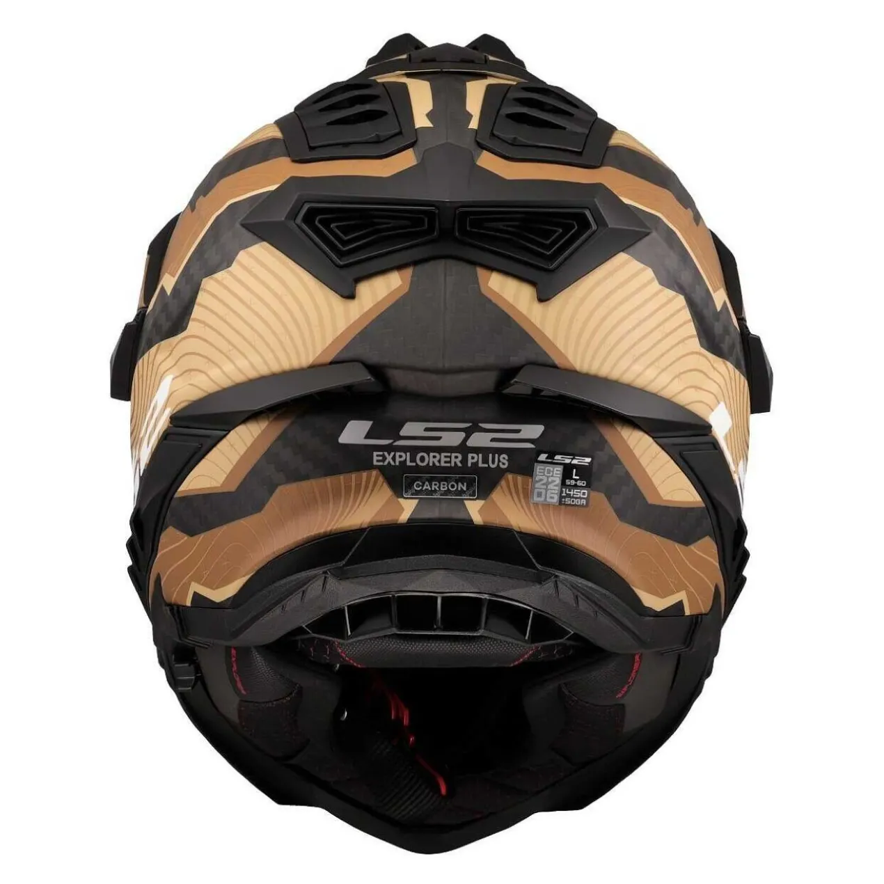 Casco Adventure Ls2 Mx701 Explorer C Trick Brown Sand
