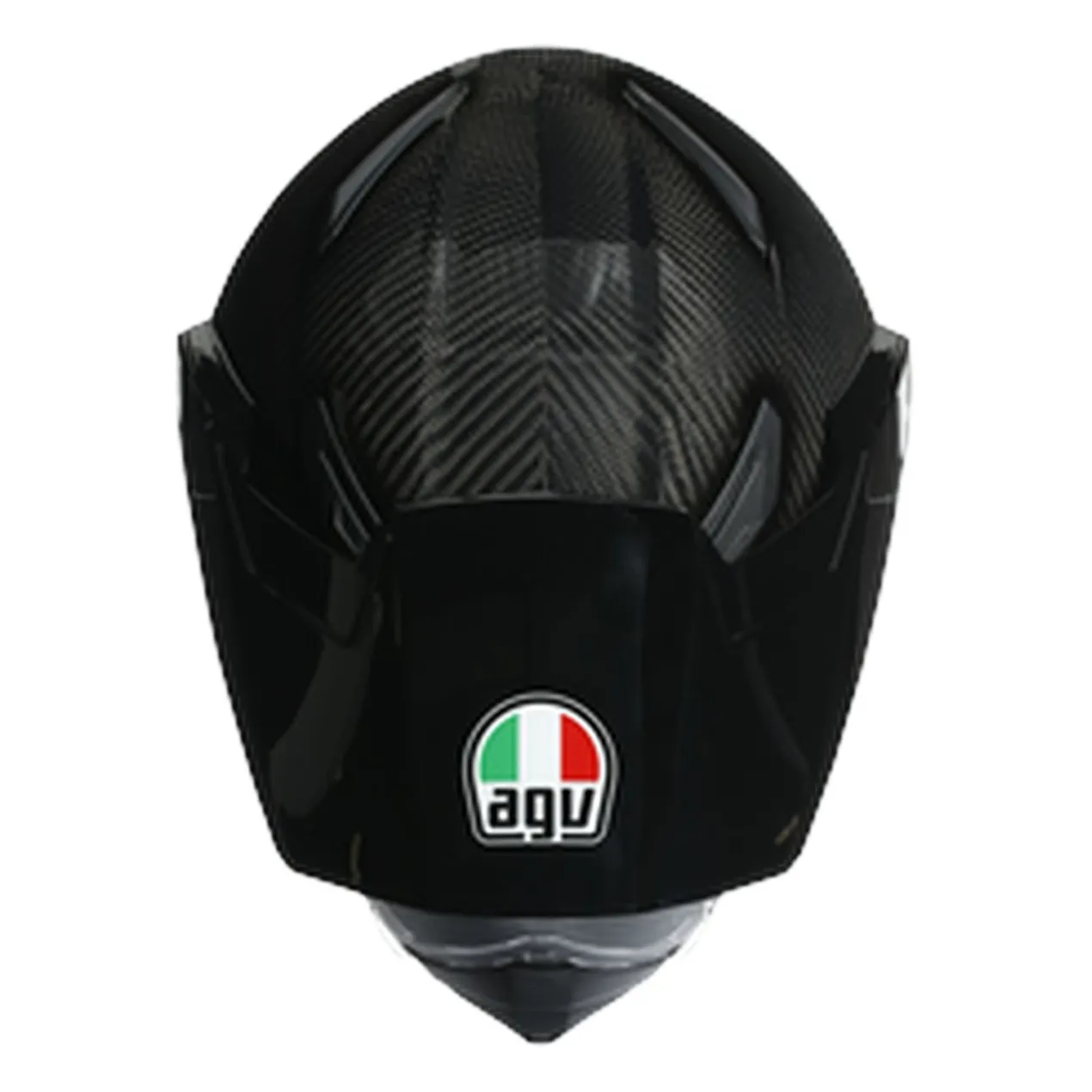 Casco Agv Ax9 E2206 Mono Glossy Carbon