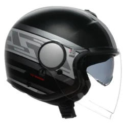 Casco Agv Eteres E2206 Mondello Matt Black/grey