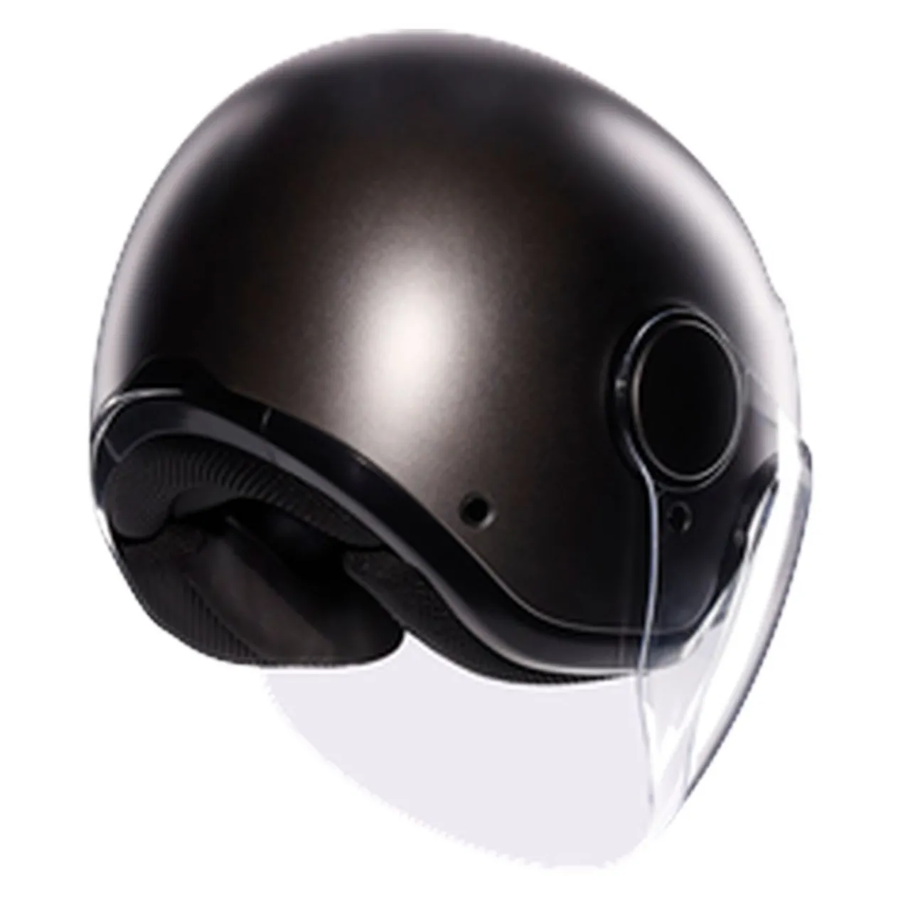 Casco Agv Eteres E2206 Mono Matt Asfalto Grey