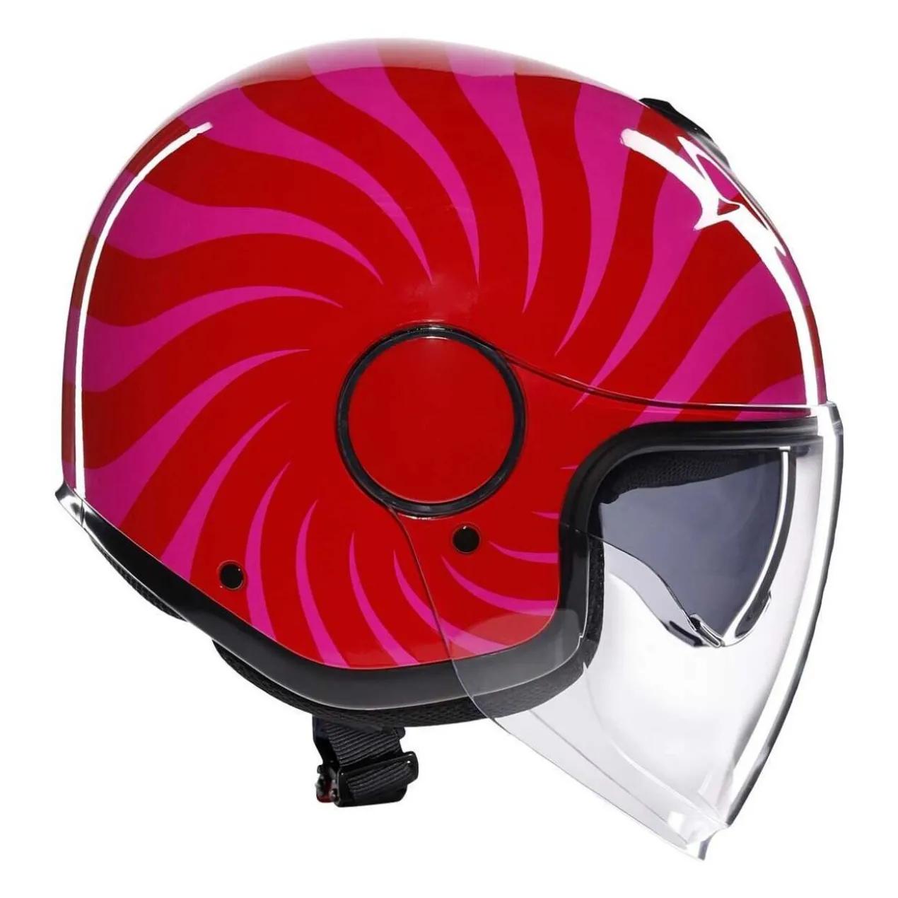 Casco Agv Eteres E2206 Tropea Red/pink