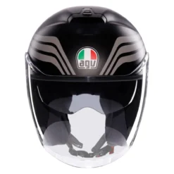 Casco Agv Irides E2206 Bologna Matt Black/tricolore