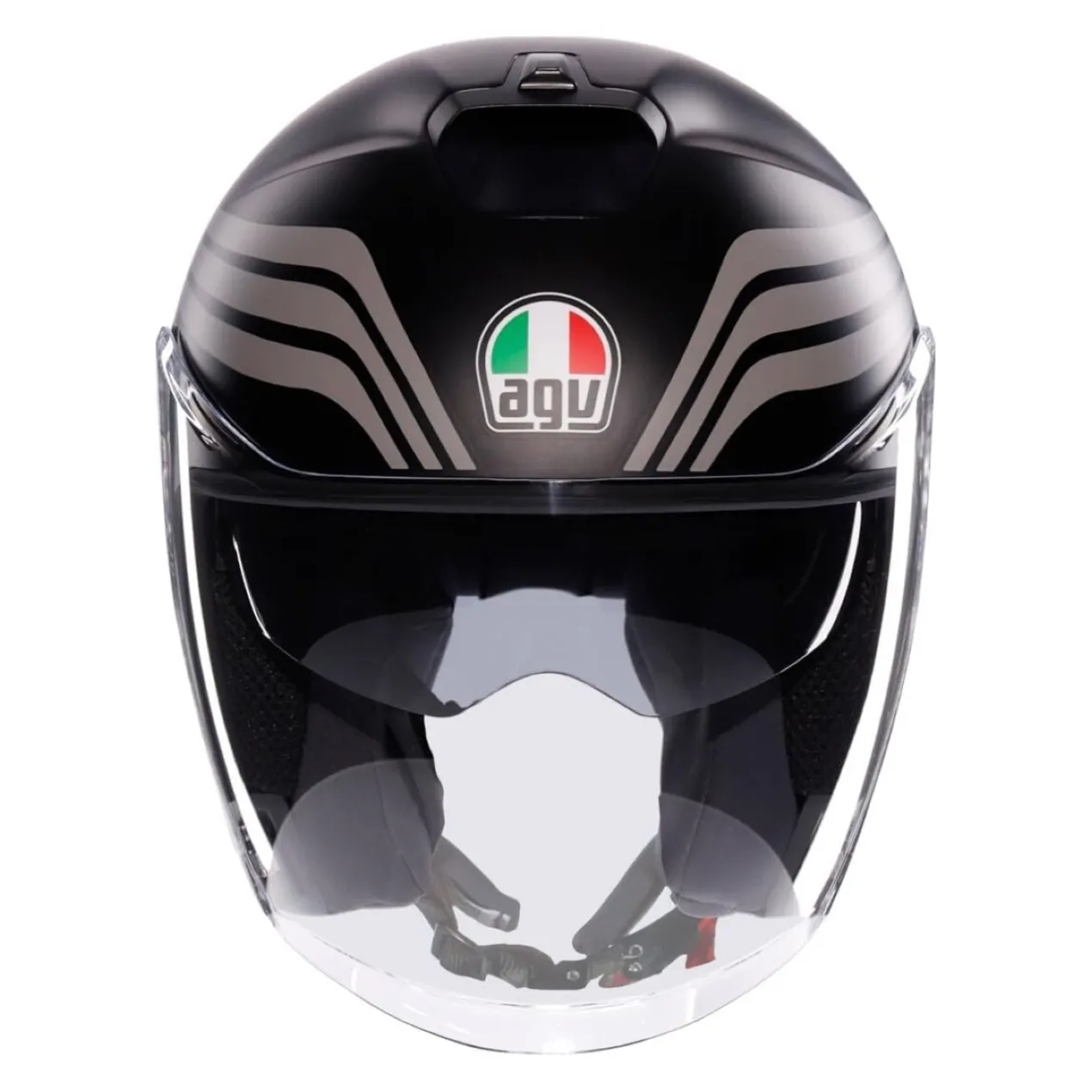 Casco Agv Irides E2206 Bologna Matt Black/tricolore