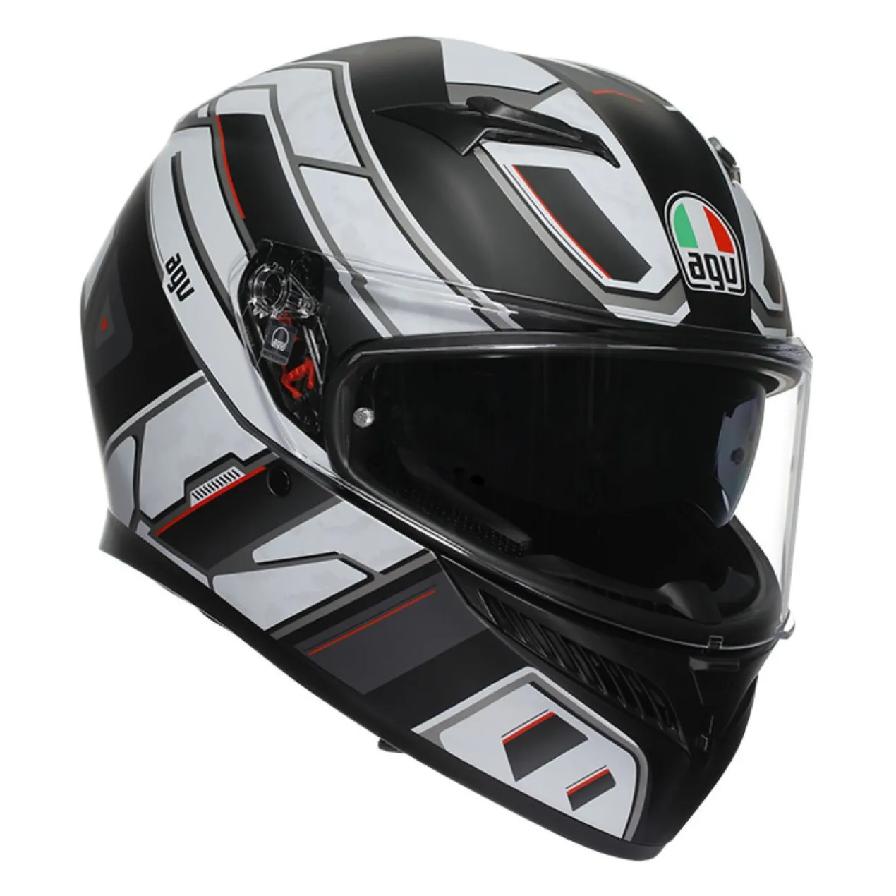 Casco Agv K3 E2206 Rivia Matt Black/white