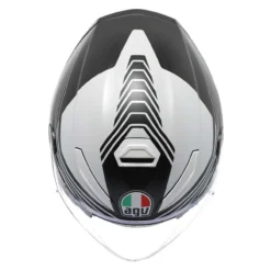 Casco Agv K5 Jet Evo E2206 Control Matt Black/white