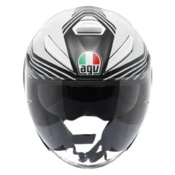 Casco Agv K5 Jet Evo E2206 Control Matt Black/white