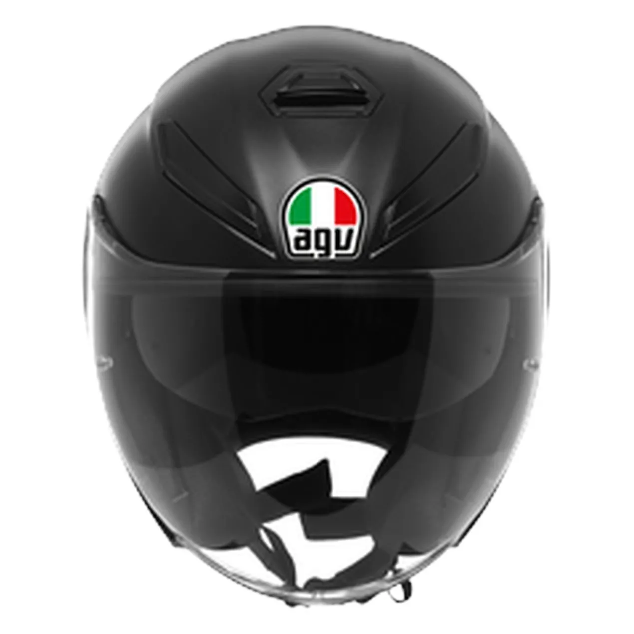 Casco Agv K5 Jet Evo E2206 Mono Matt Black