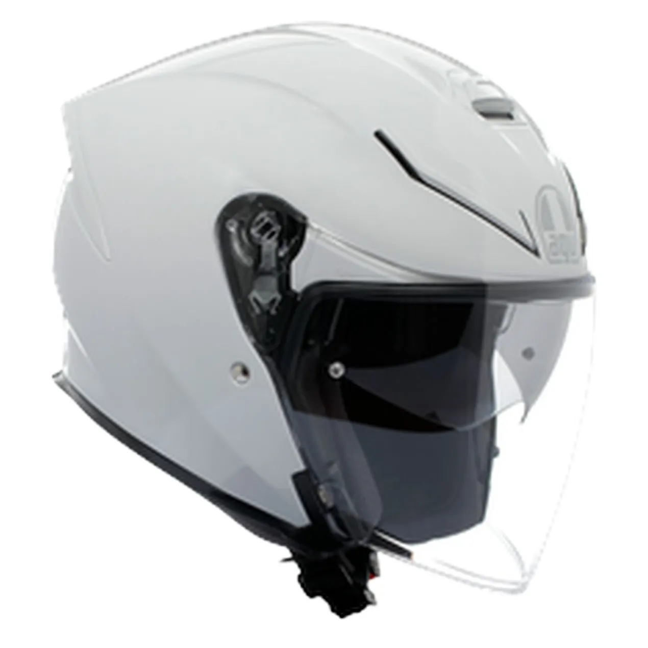 Casco Agv K5 Jet Evo E2206 Mono Stelvio White