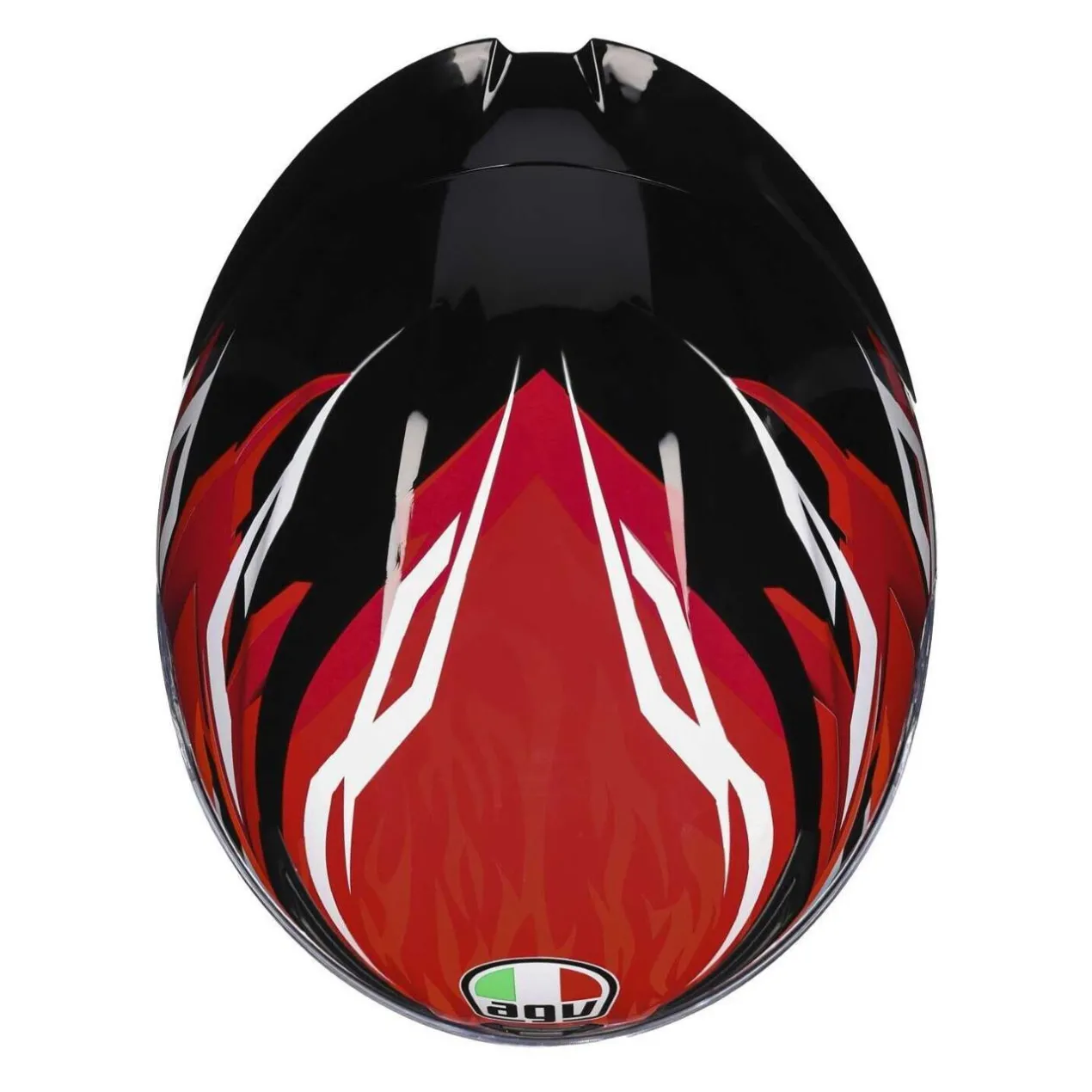 Casco Agv K1 S E2206 Lion Black/red/white