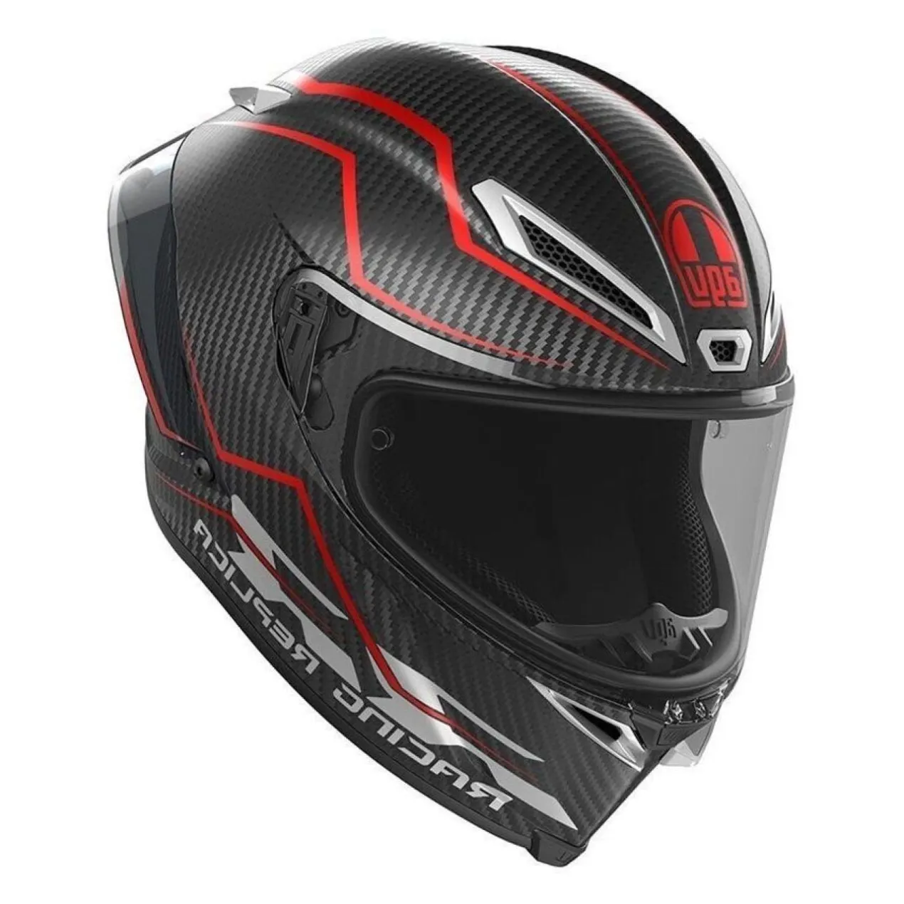 Casco Agv Pista Gp Rr E2206 Dot Performante Carbon/red