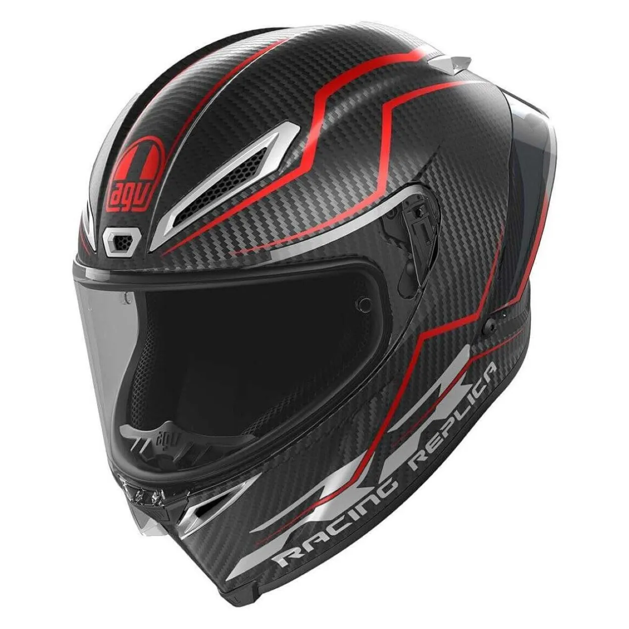 Casco Agv Pista Gp Rr E2206 Dot Performante Carbon/red