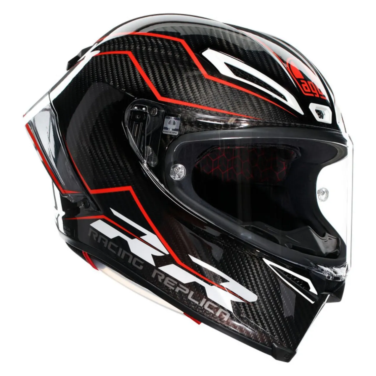 Casco Agv Pista Gp Rr E2206 Dot Performante Carbon/red