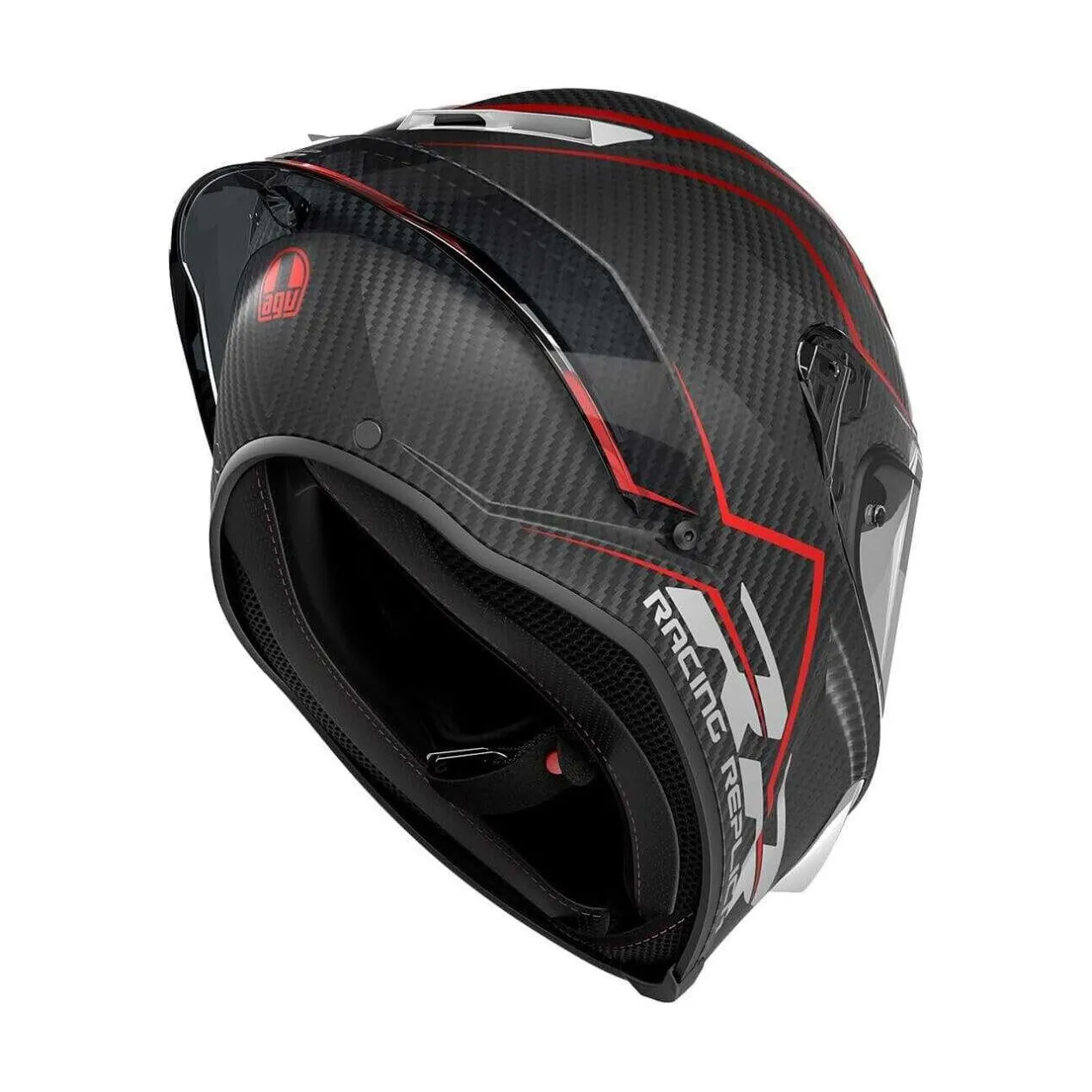 Casco Agv Pista Gp Rr E2206 Dot Performante Carbon/red