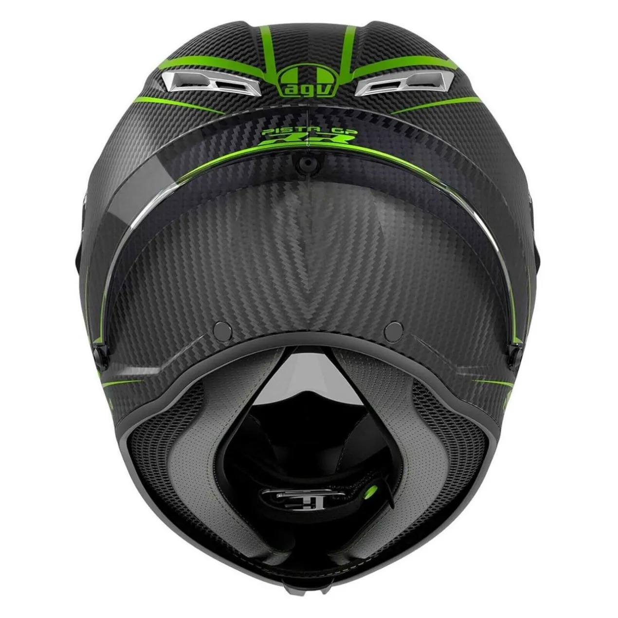 Casco Agv Pista Gp Rr E2206 Dot Performante Carbon/lime