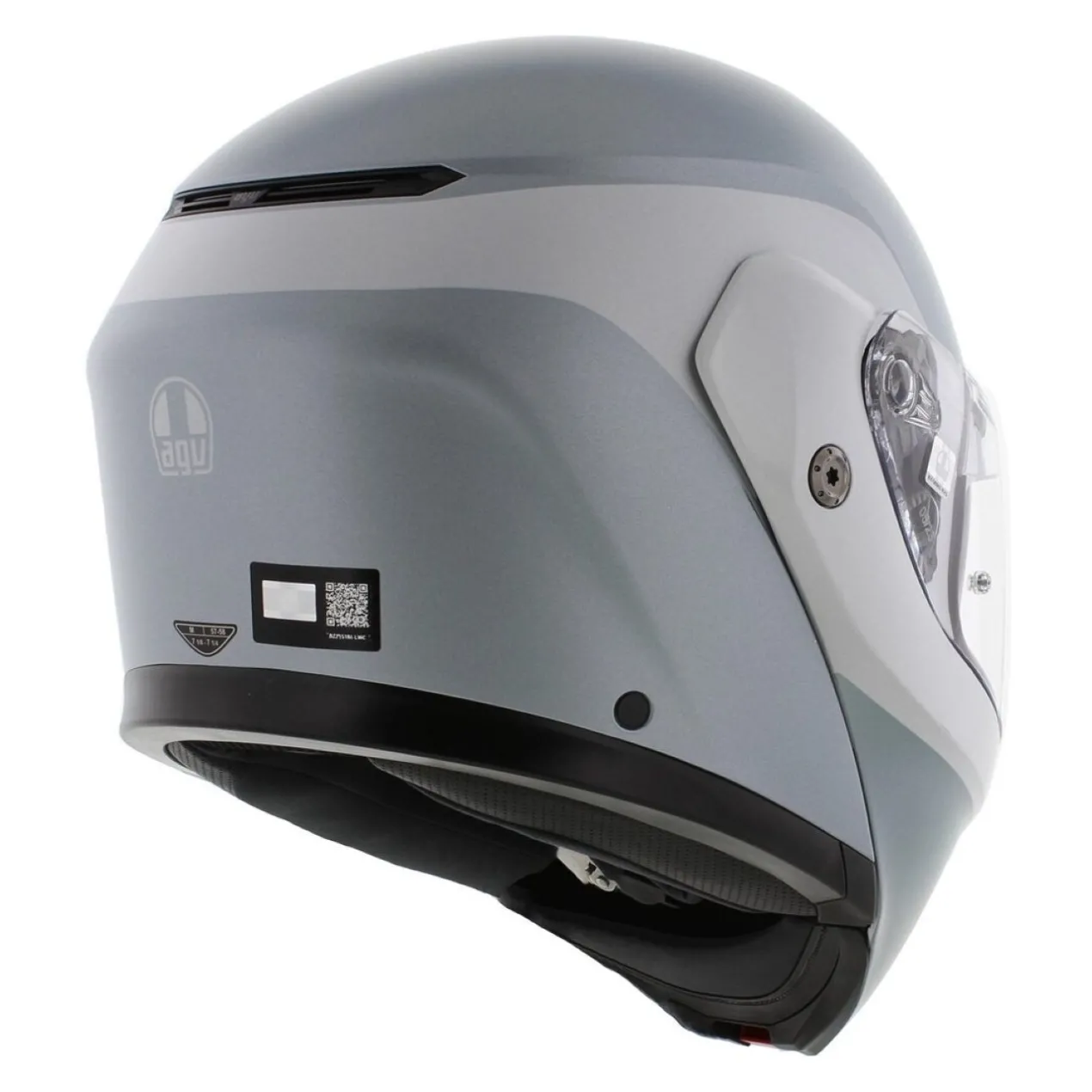 Casco Agv Streetmodular E06 Levico Grey/silver