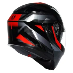 Casco Agv Streetmodular Ledro E2206 Mplk Black/red
