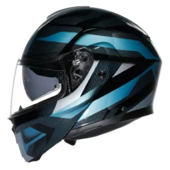 Casco Agv Streetmodular Ledro E2206 Mplk Matt Black/powder Bl