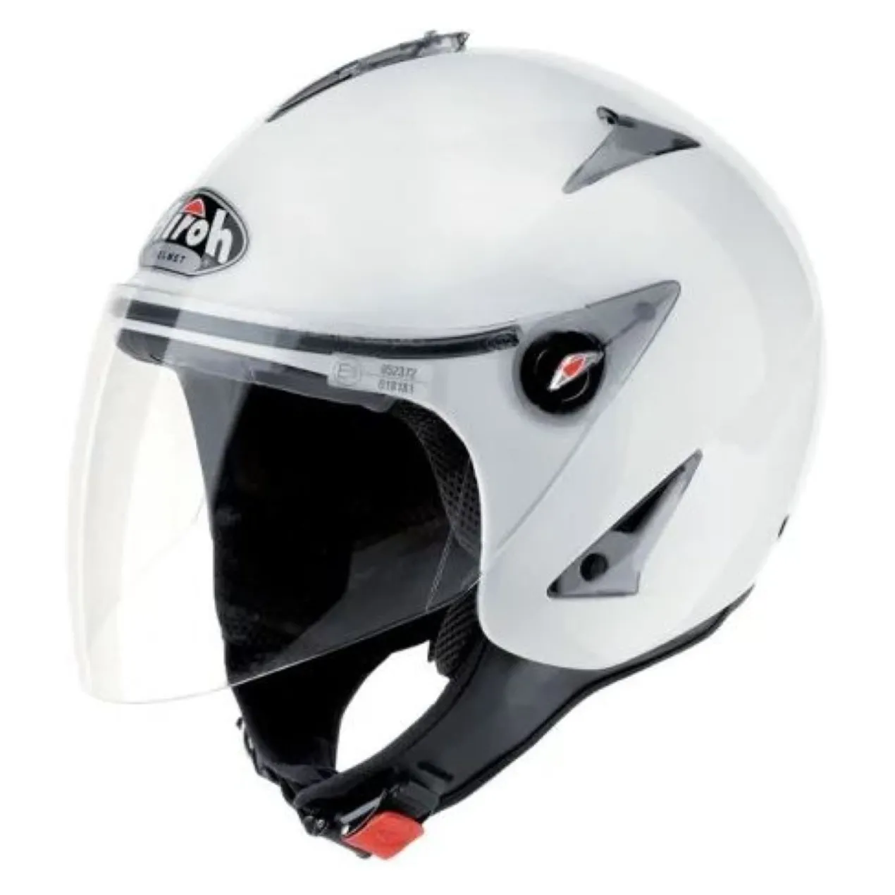 Casco Airoh Jt Color 06 White Gloss