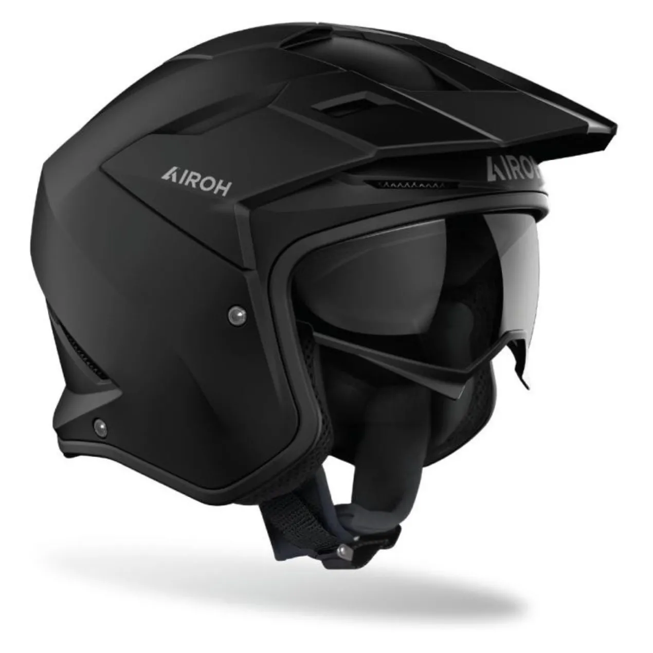 Casco Airoh Kombakt Color Black Matt