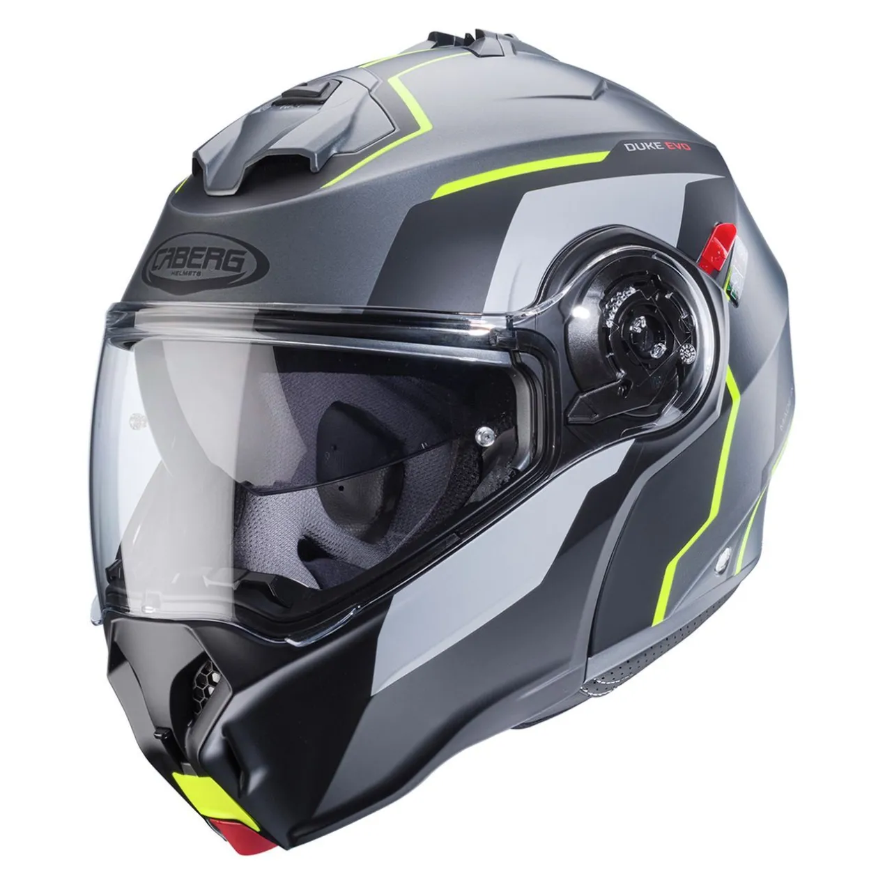 Casco Apribile Caberg Duke Evo Move Matt Gun Metal/
