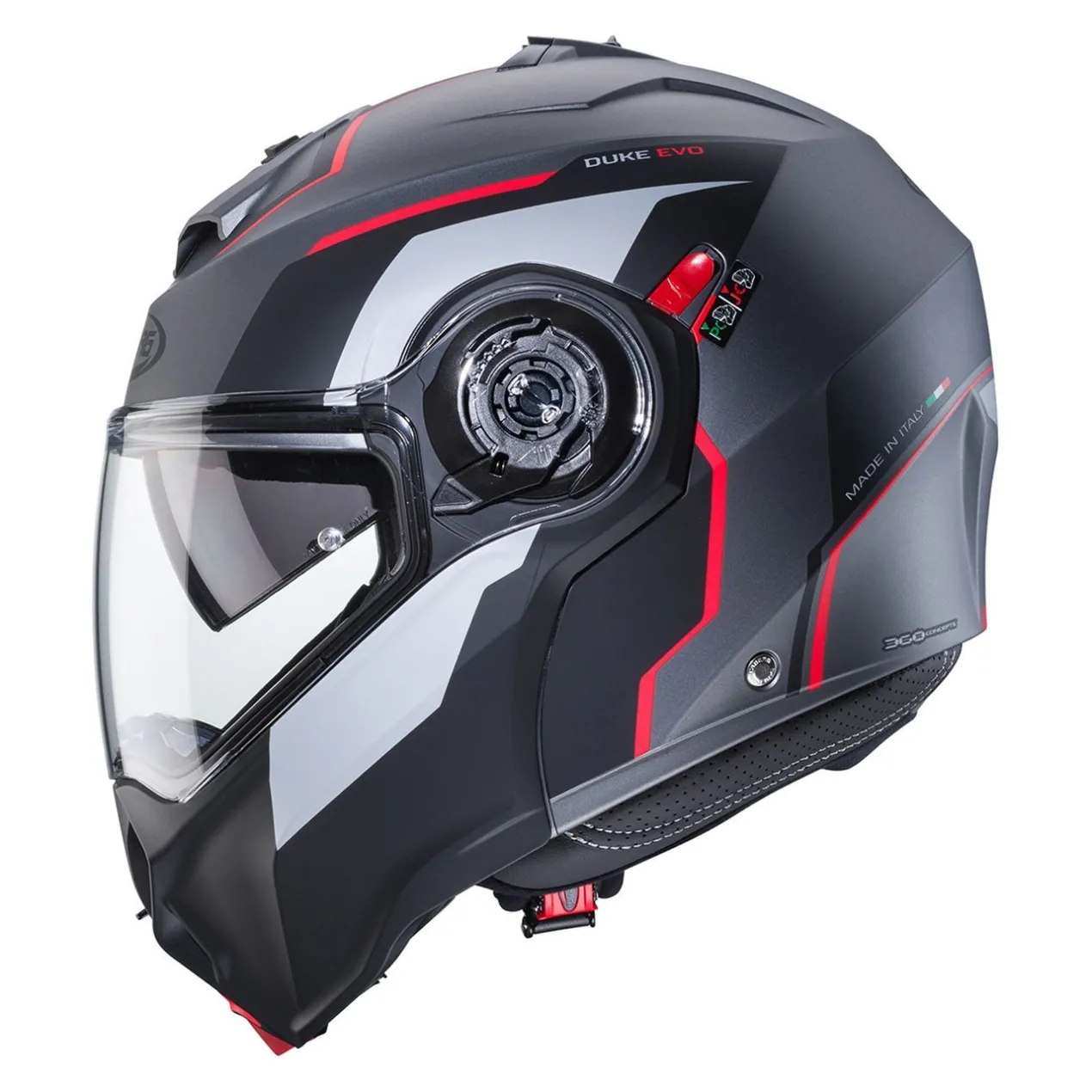 Casco Apribile Caberg Duke Evo Move Matt Gun Metal