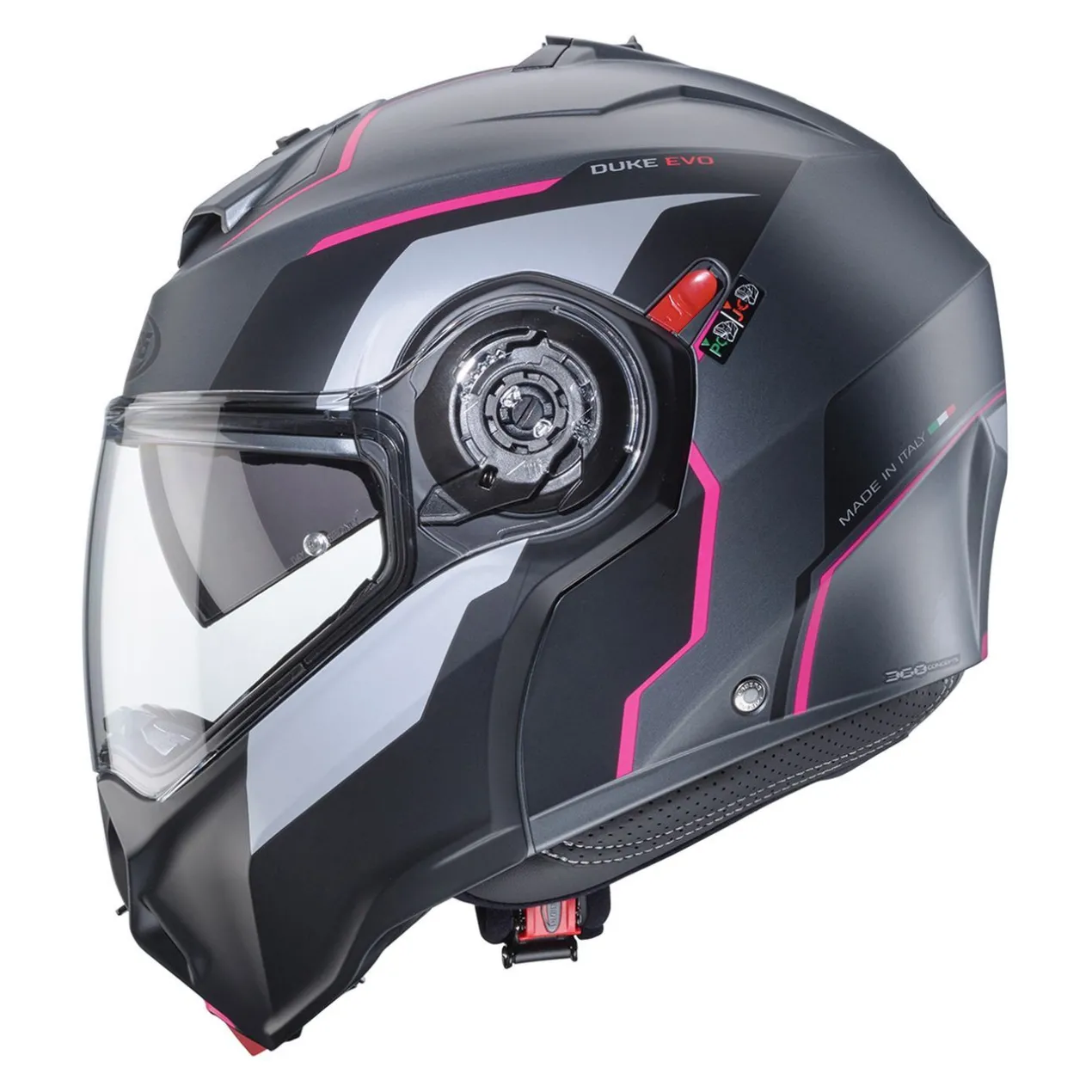 Casco Apribile Caberg Duke Evo Move Matt Gun Metal