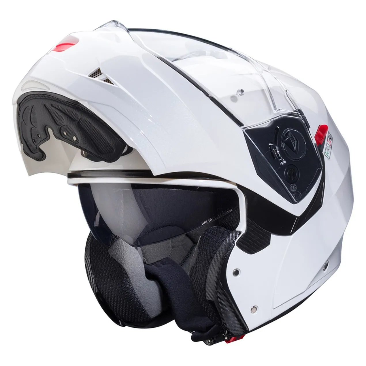 Casco Apribile Caberg Duke X White Metal