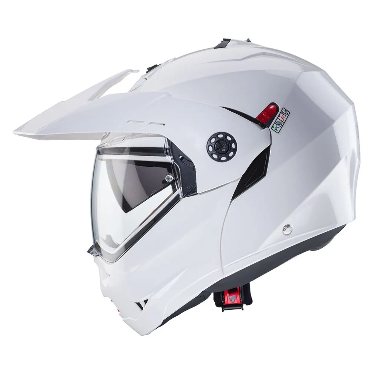 Casco Apribile Caberg Tourmax X White Metal
