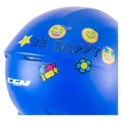 Casco Bambino Cgm 261a Mini Mono Azzurro Opaco