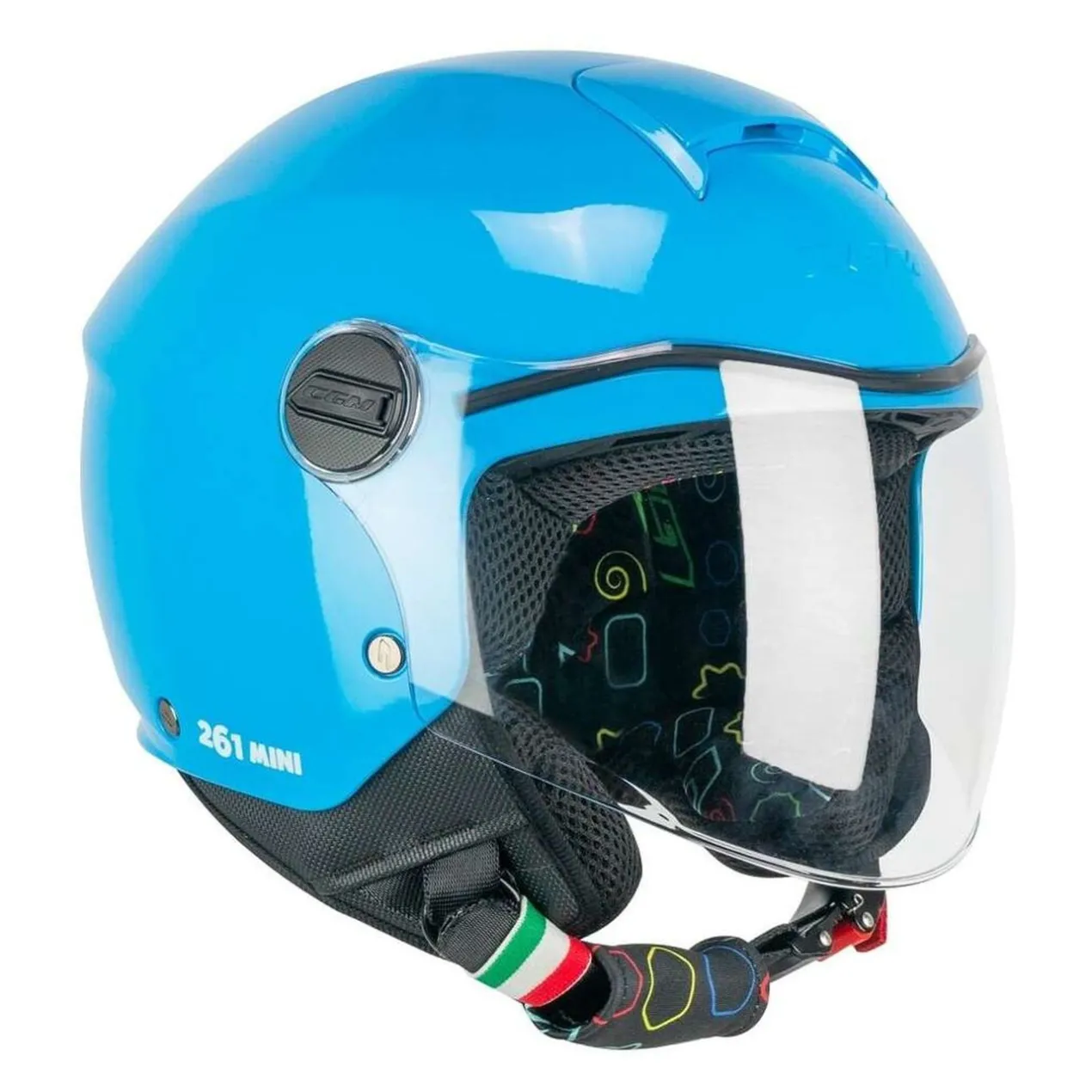 Casco Bambino Cgm 261a Mini Mono Celeste