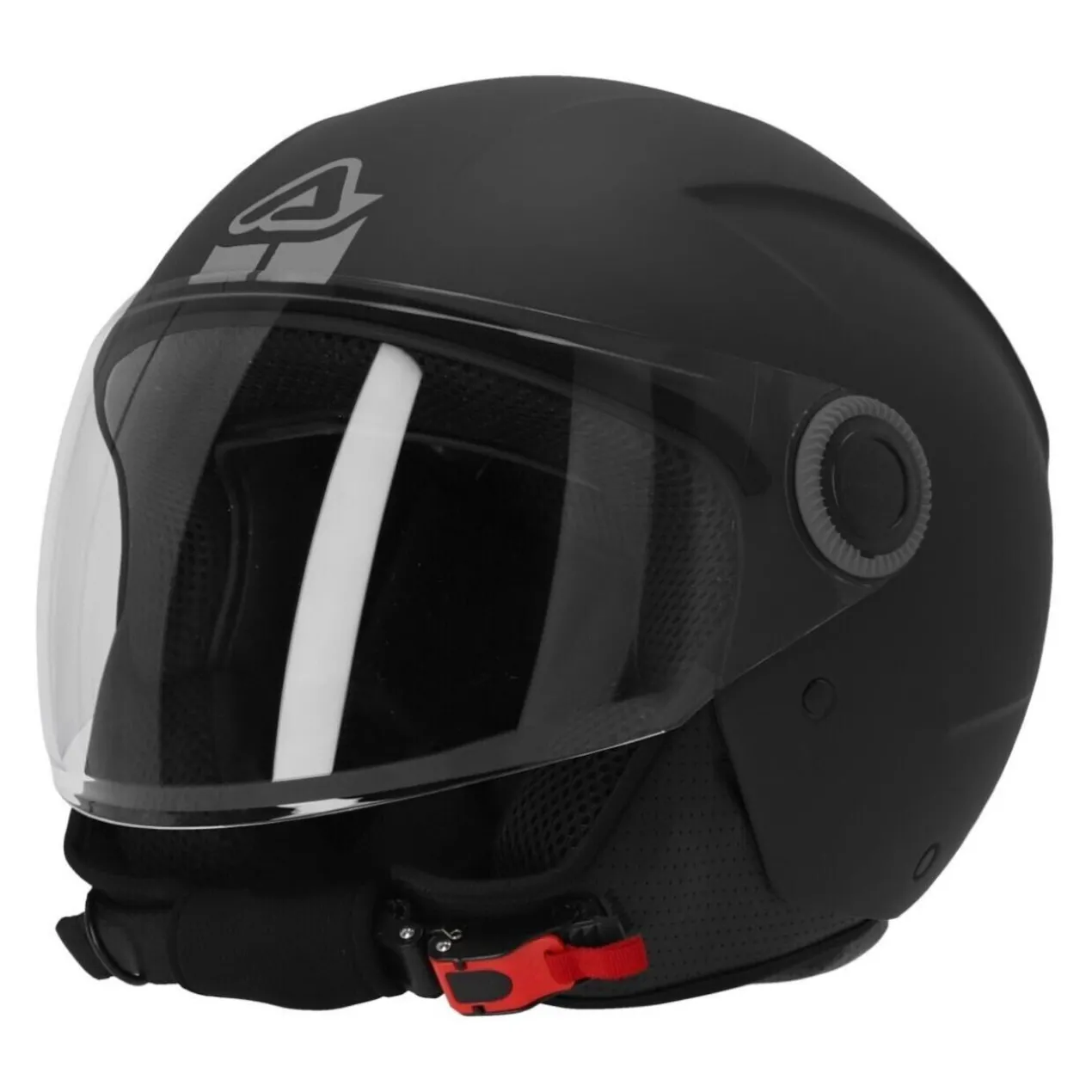 Casco Bambino Jet Acerbis Brezza Kid Nero