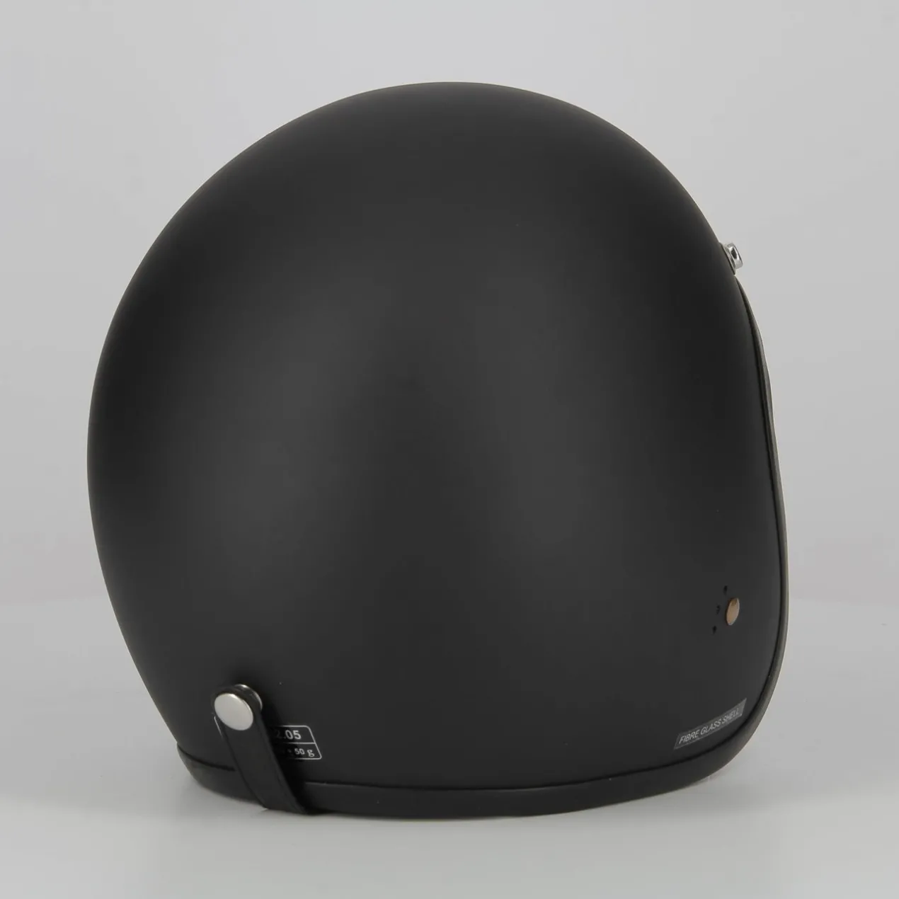 Casco Bandit Jet Omologato Calotta Piccola!!! Nero Opaco