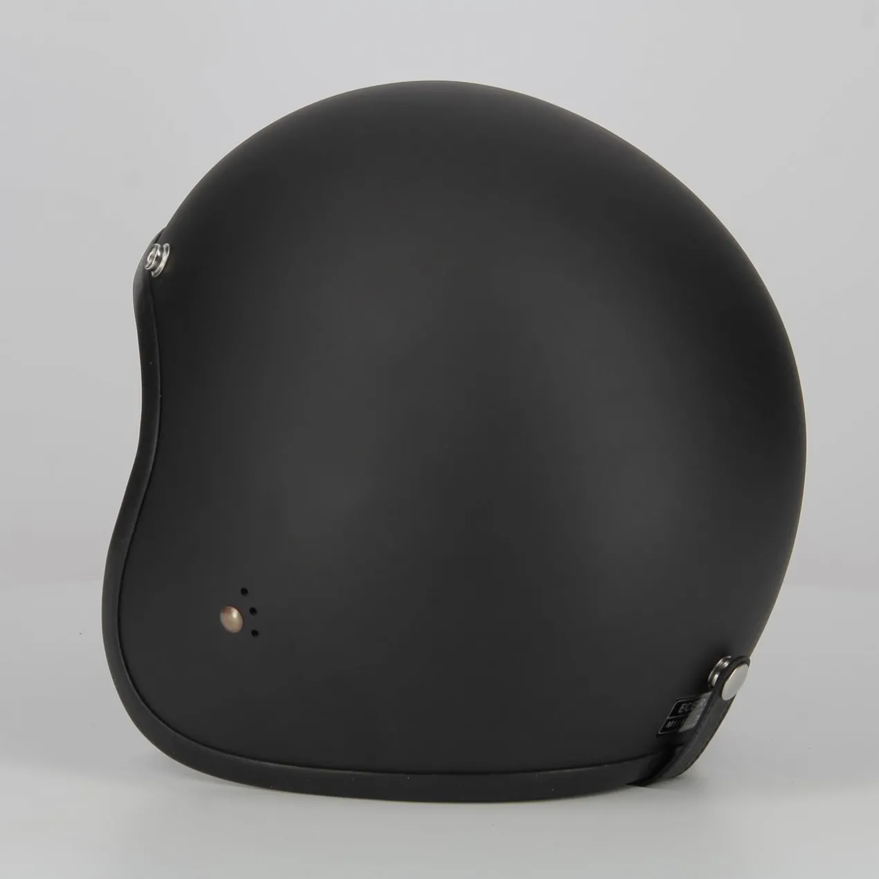 Casco Bandit Jet Omologato Calotta Piccola!!! Nero Opaco