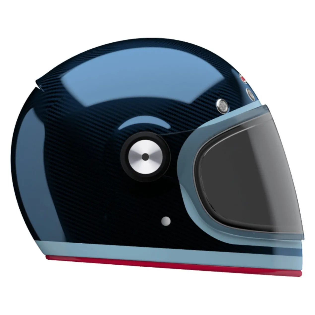 Casco Bell Bullitt Gt Carbon 2026 Lane Blu