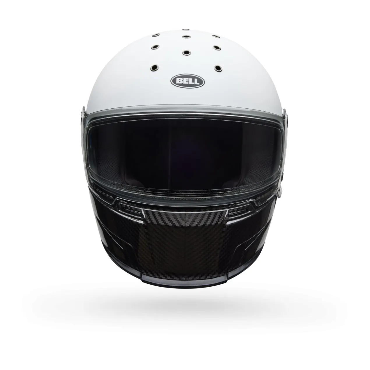 Casco Bell Eliminator Carbon 2026 Diverge Bianco Nero