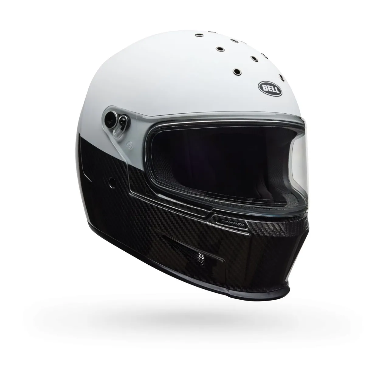 Casco Bell Eliminator Carbon 2026 Diverge Bianco Nero