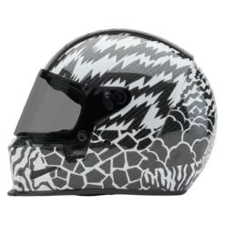 Casco Bell Eliminator Carbon 2026 Deathspray Nero Bianco