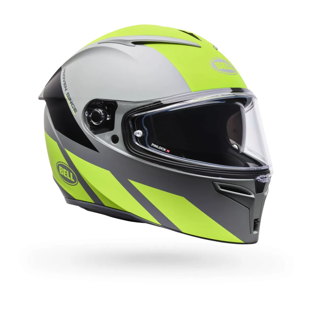 Casco Bell Lithium Mips 2026 Tech Giallo Grigio