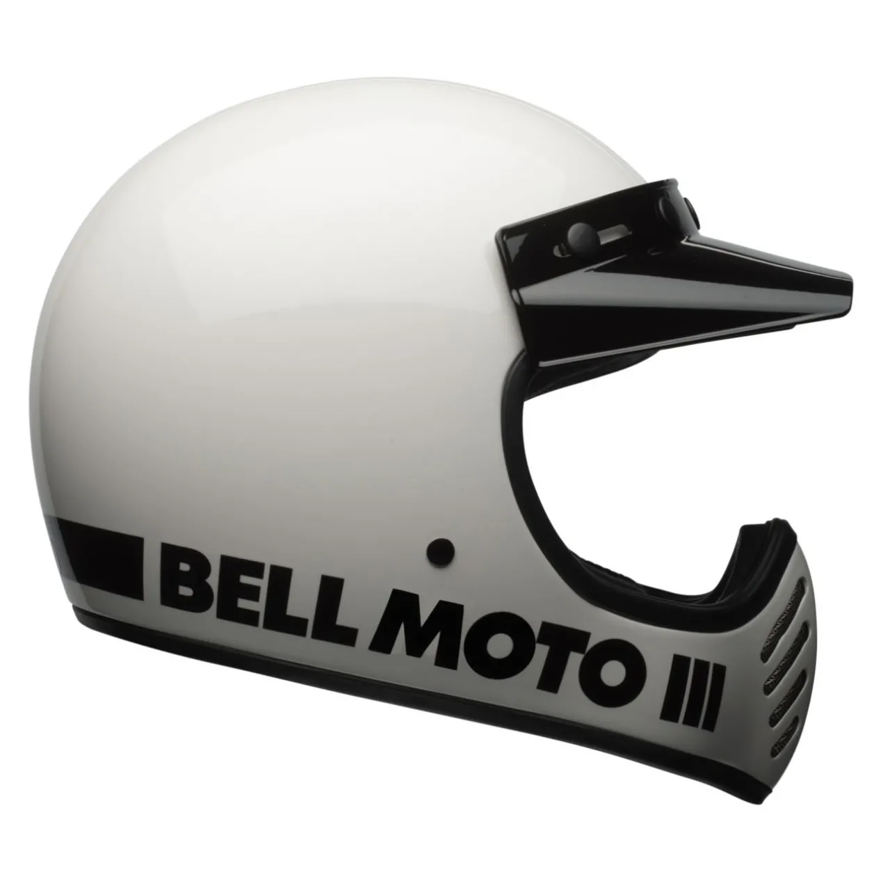 Casco Bell Moto-3 Classic Bianco