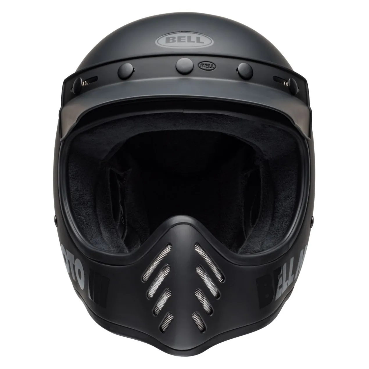 Casco Bell Moto-3 Classic Nero Opaco Lucido