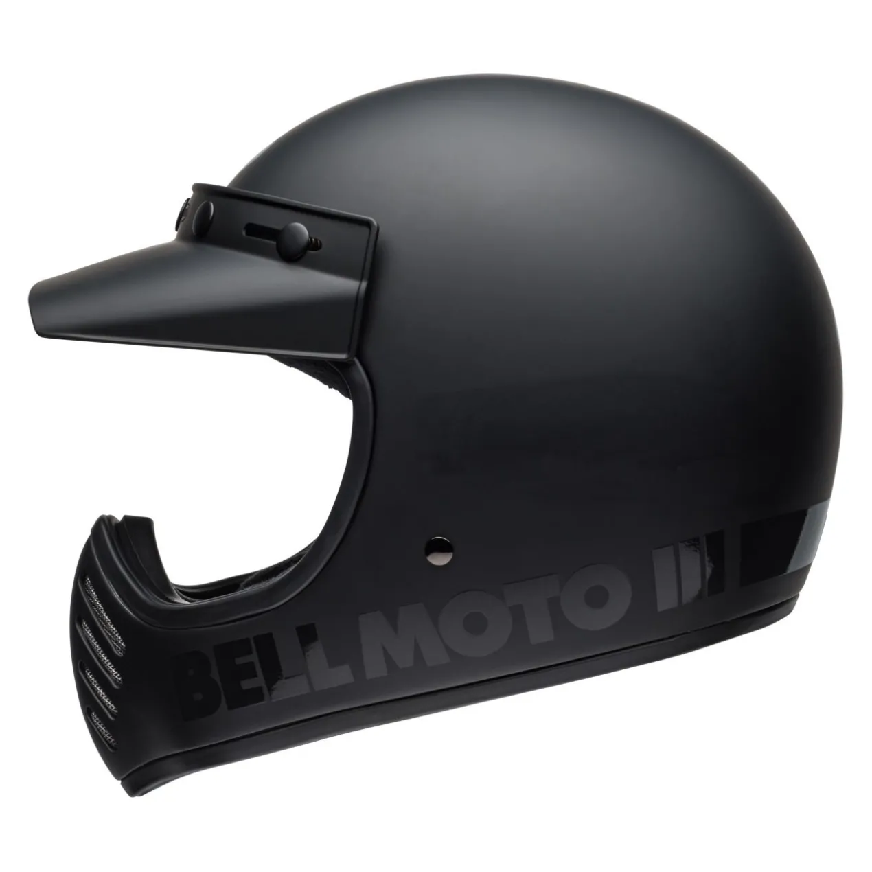 Casco Bell Moto-3 Classic Nero Opaco Lucido