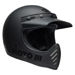 Casco Bell Moto-3 Classic Nero Opaco Lucido