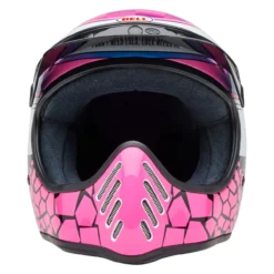 Casco Bell Moto-3 Deathspray Rosa Viola