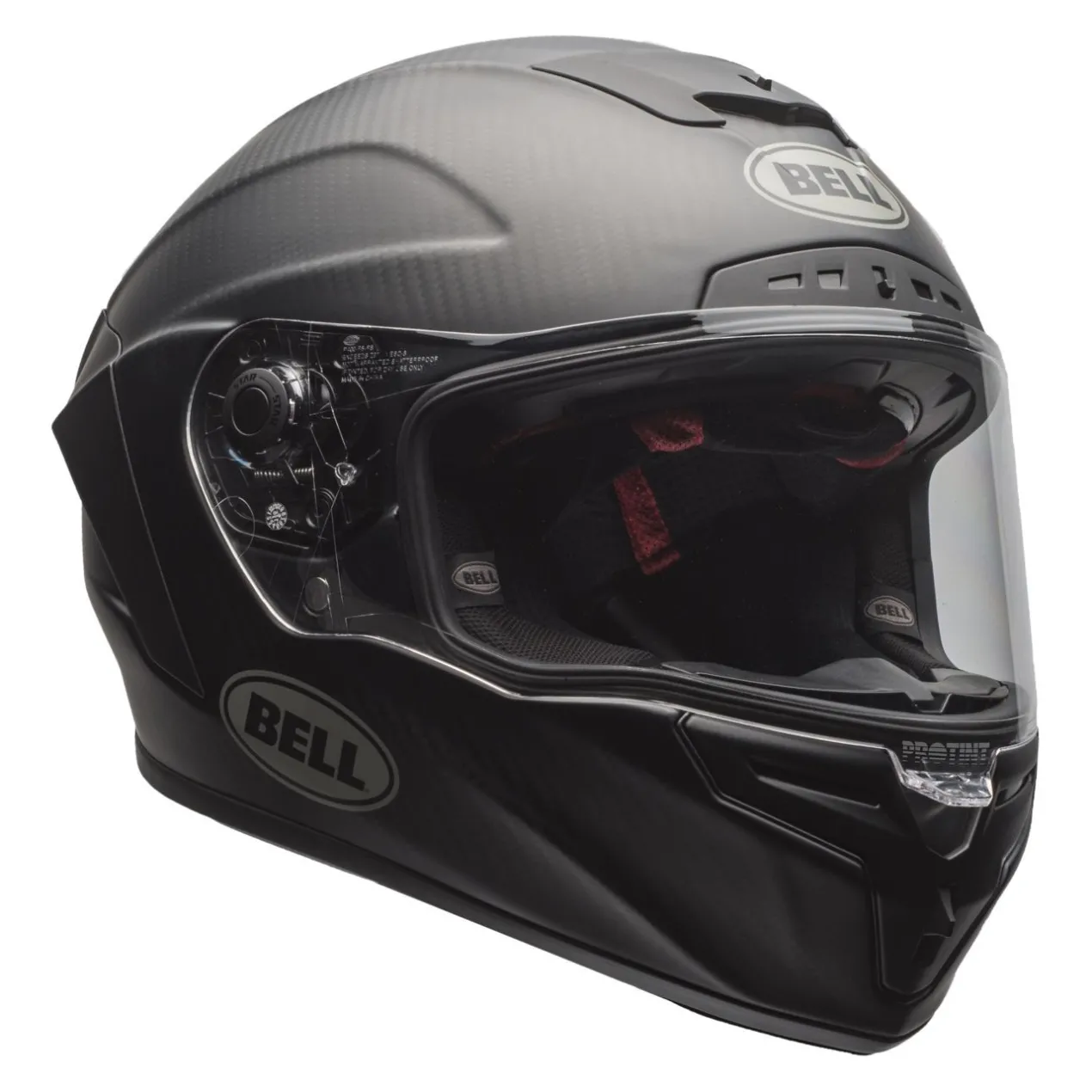 Casco Bell Race Star Dlx Mono Nero Opaco