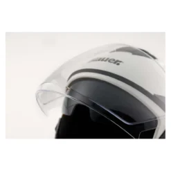 Casco Blauer Demi Jet Dj01 Mono Glossy White
