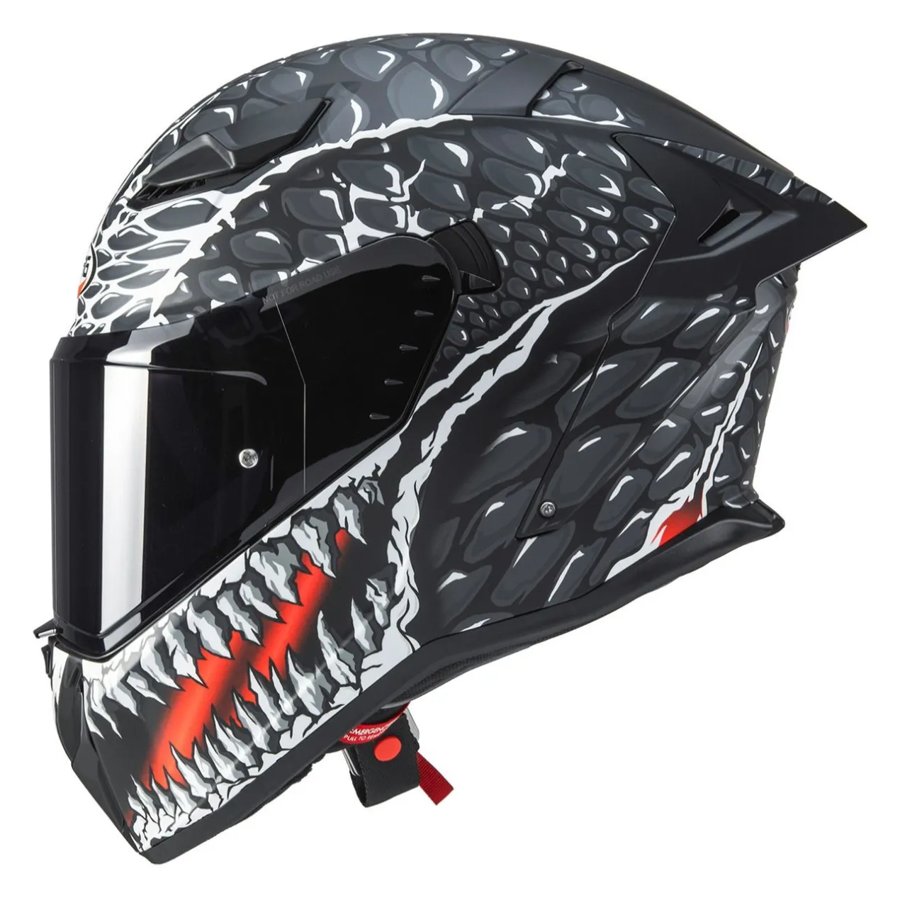 Casco Caberg Drift Evo II Crok Matt Black / Anthrac