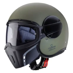 Casco Caberg Jet Ghost X Matt Military Green